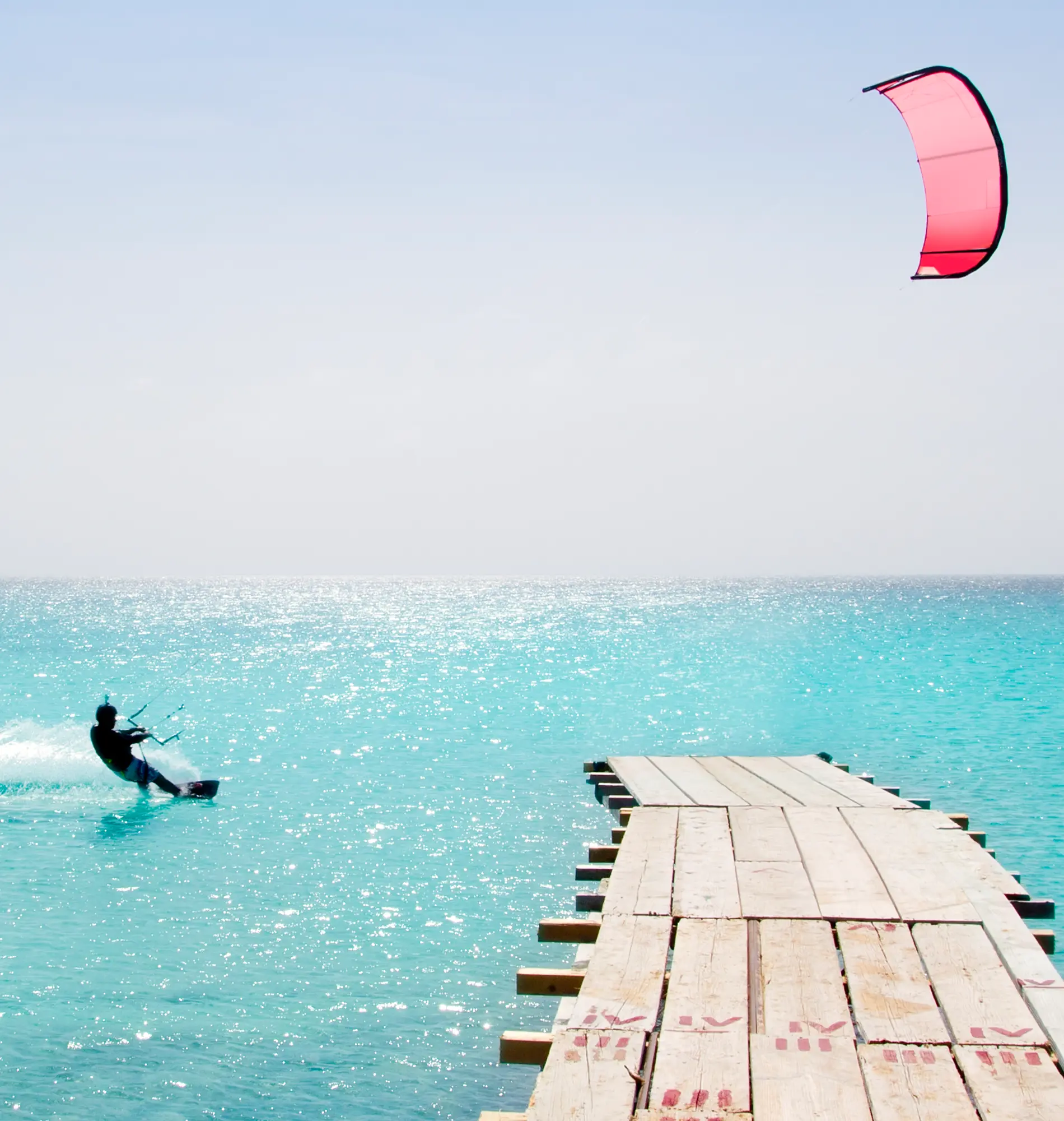 IKO certified instructor teaching kiteboarding